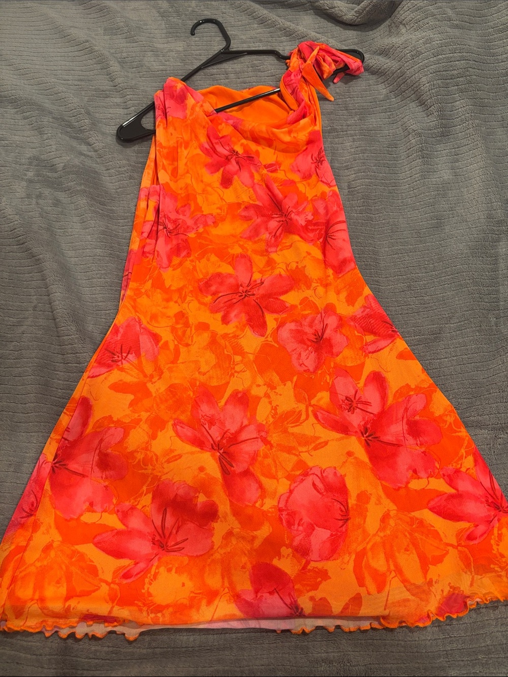 Floral off the shoulder summer dress